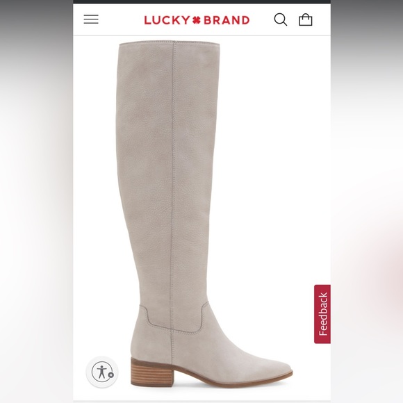 Lucky Brand Shoes - Lucky Brand Kitrie Leather Boot sz 8